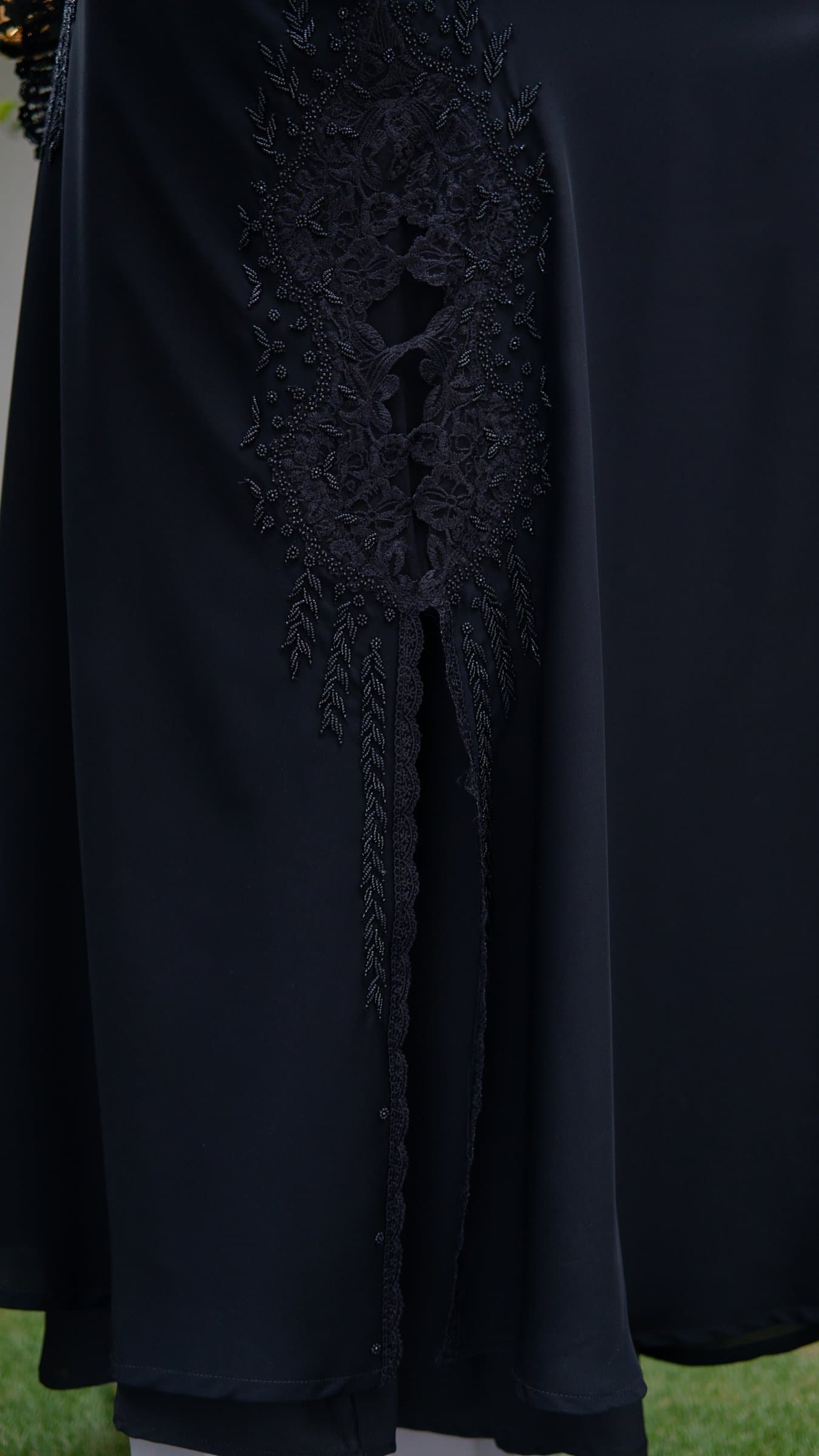 Mint Pearl Dubai Abaya — BA-122