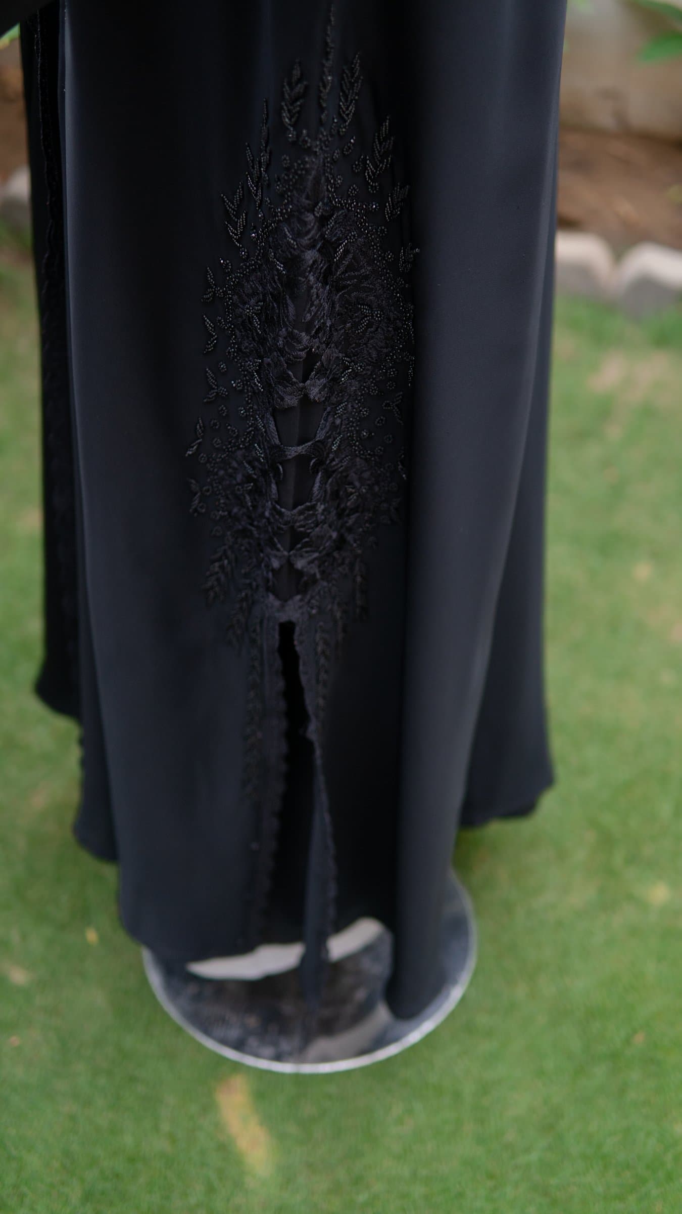 Mint Pearl Dubai Abaya — BA-122