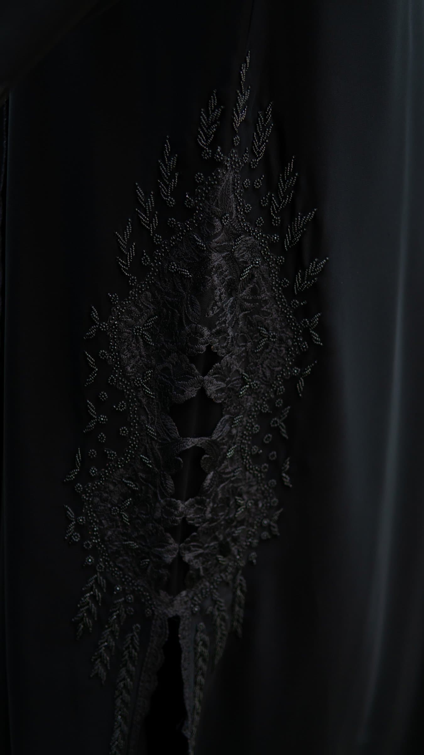 Mint Pearl Dubai Abaya — BA-122