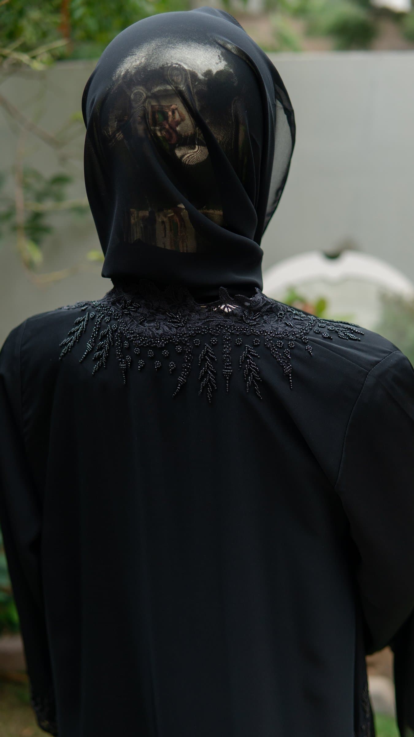 Mint Pearl Dubai Abaya — BA-122