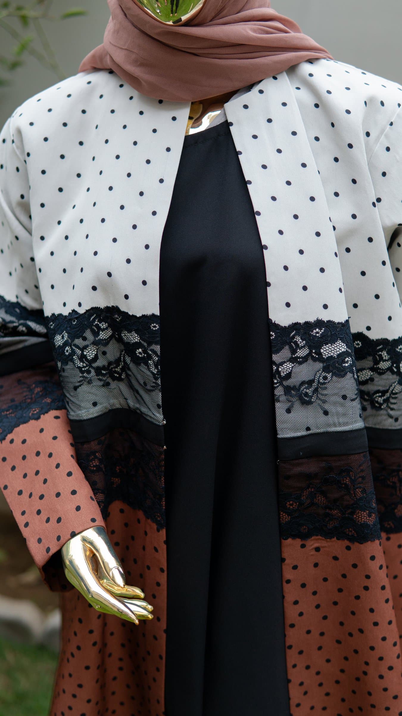 Arabic Coat Abaya — BA-124