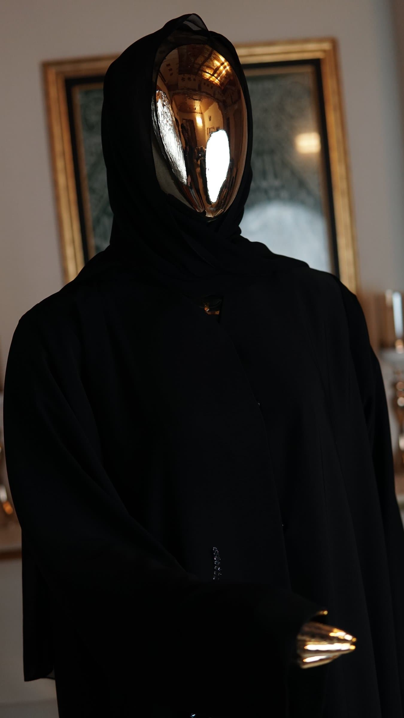 Noir Indoor Dubai Abaya — BA-133