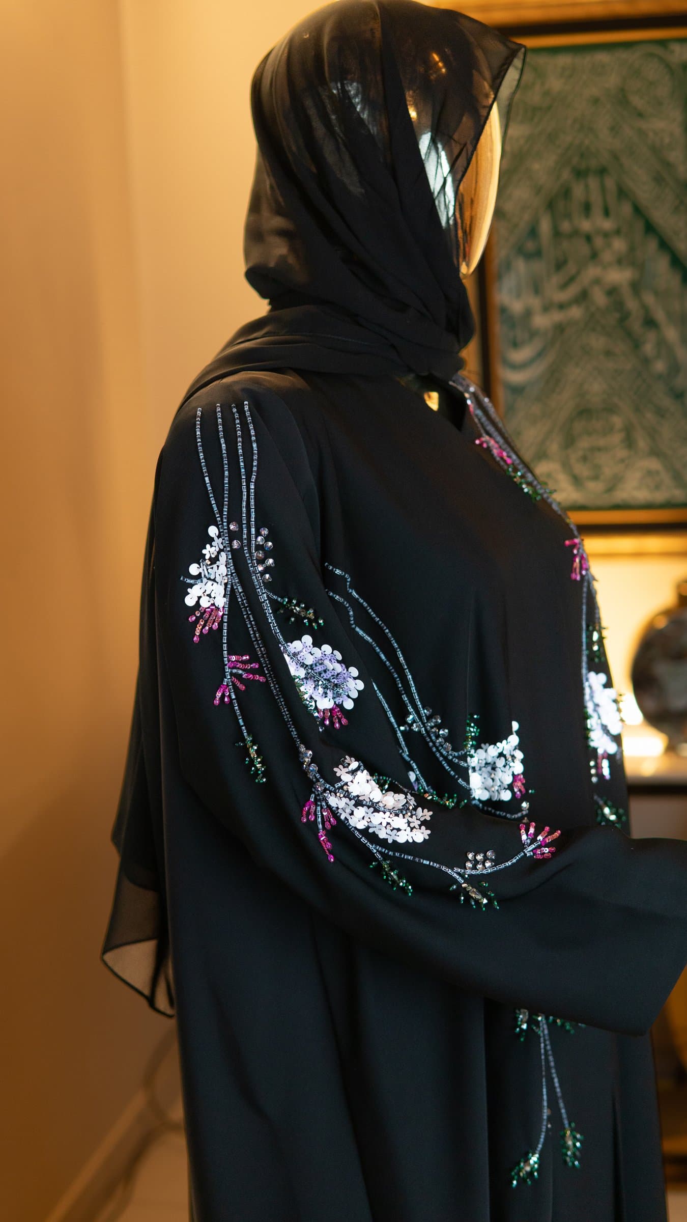 Dubai Embroidered Abaya II — BA-135