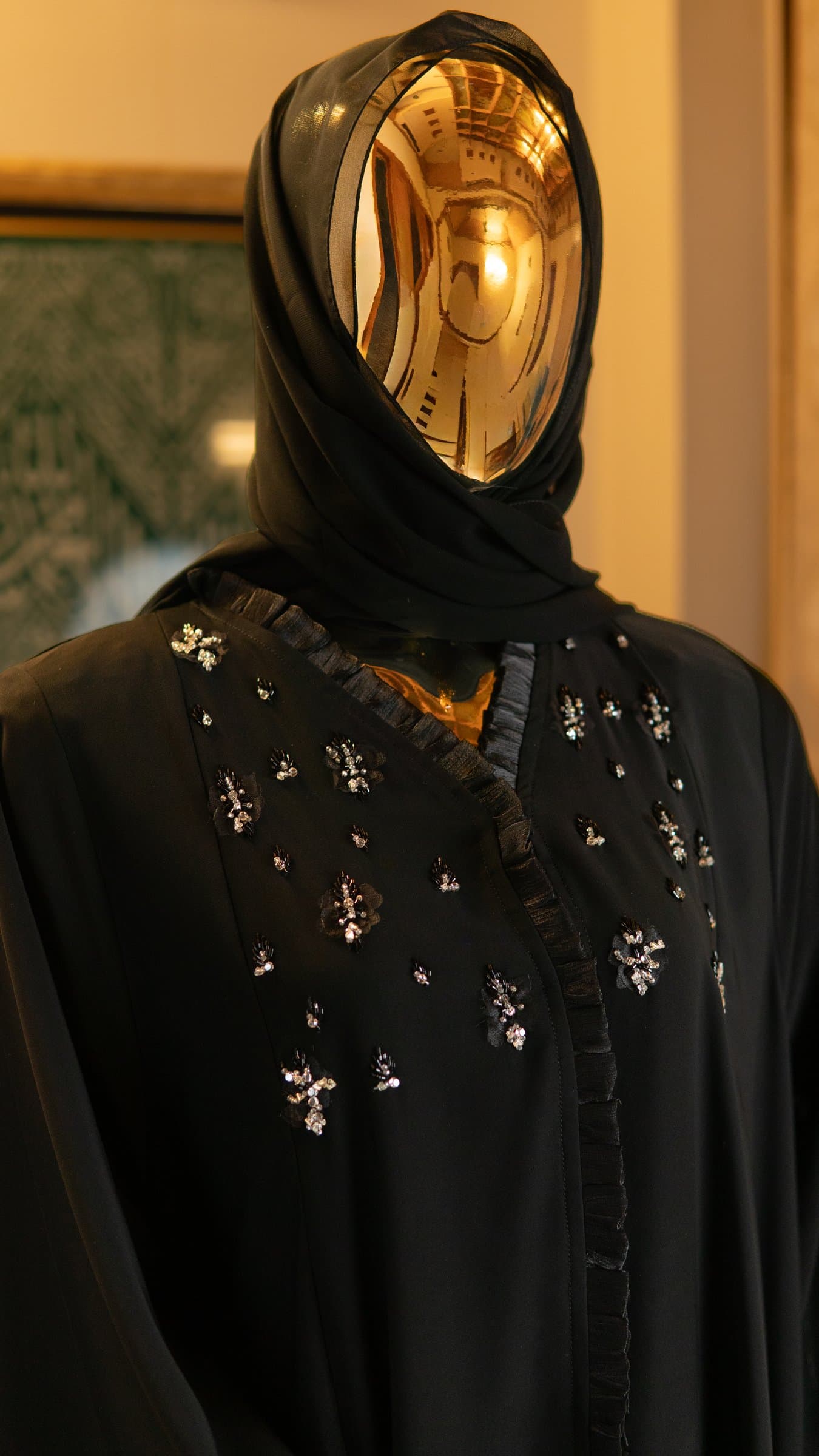 Dubai Embroidered Abaya III — BA-136