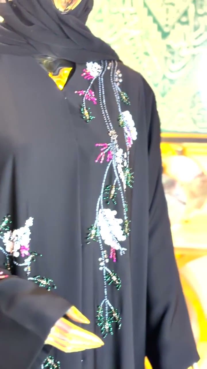 Dubai Embroidered Abaya II, product video