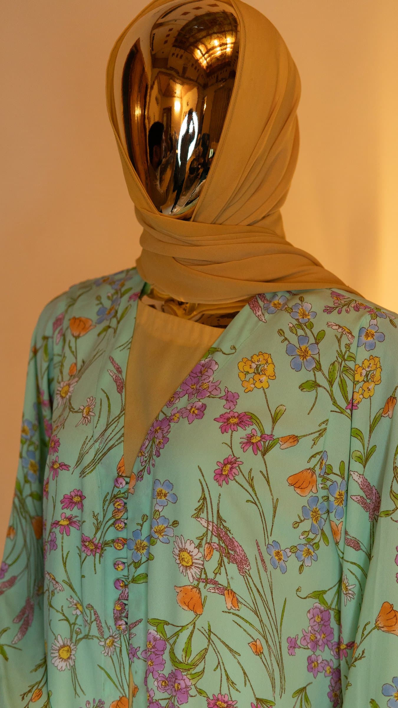 Meadow Bloom Abaya (with hijab) — BA-107