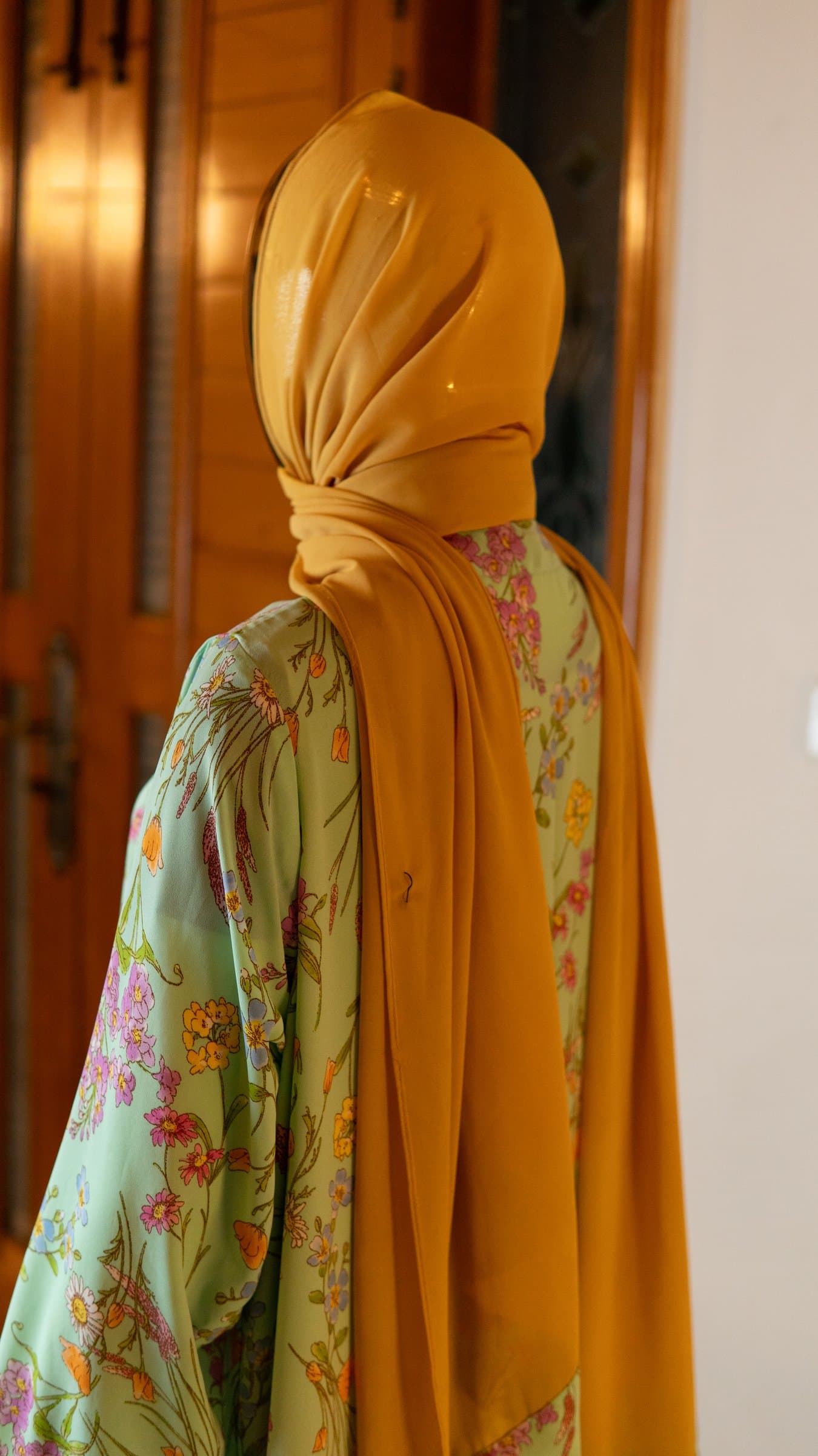 Meadow Bloom Abaya (with hijab) — BA-107